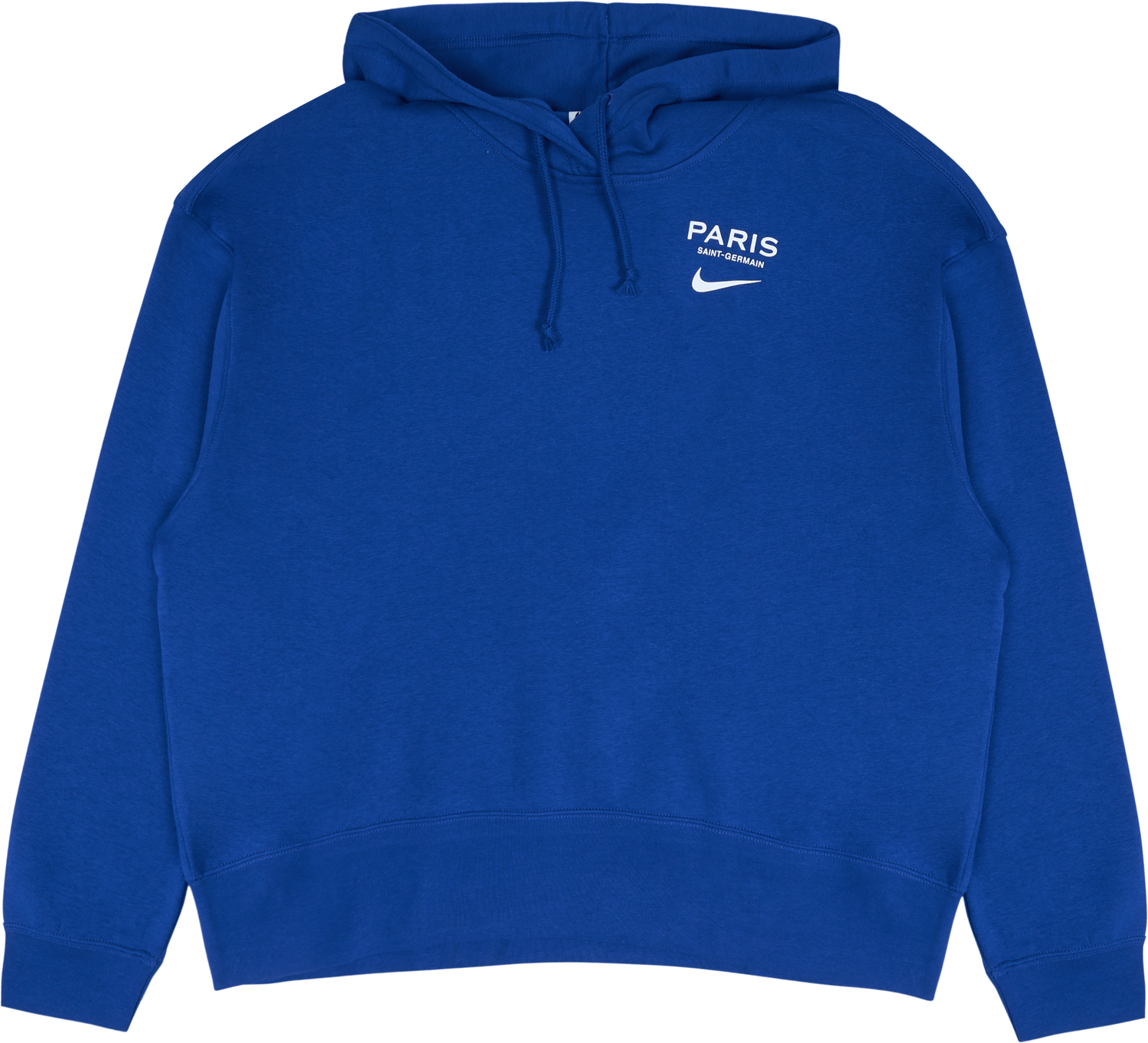 Women's PSG NSW Hoodie Flc Trend Cl, Female, Odevy, Košele, Futbal, Modrá, XS