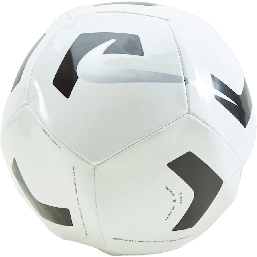 Pitch Training Soccer Ball WHITE/BLACK/SILVER