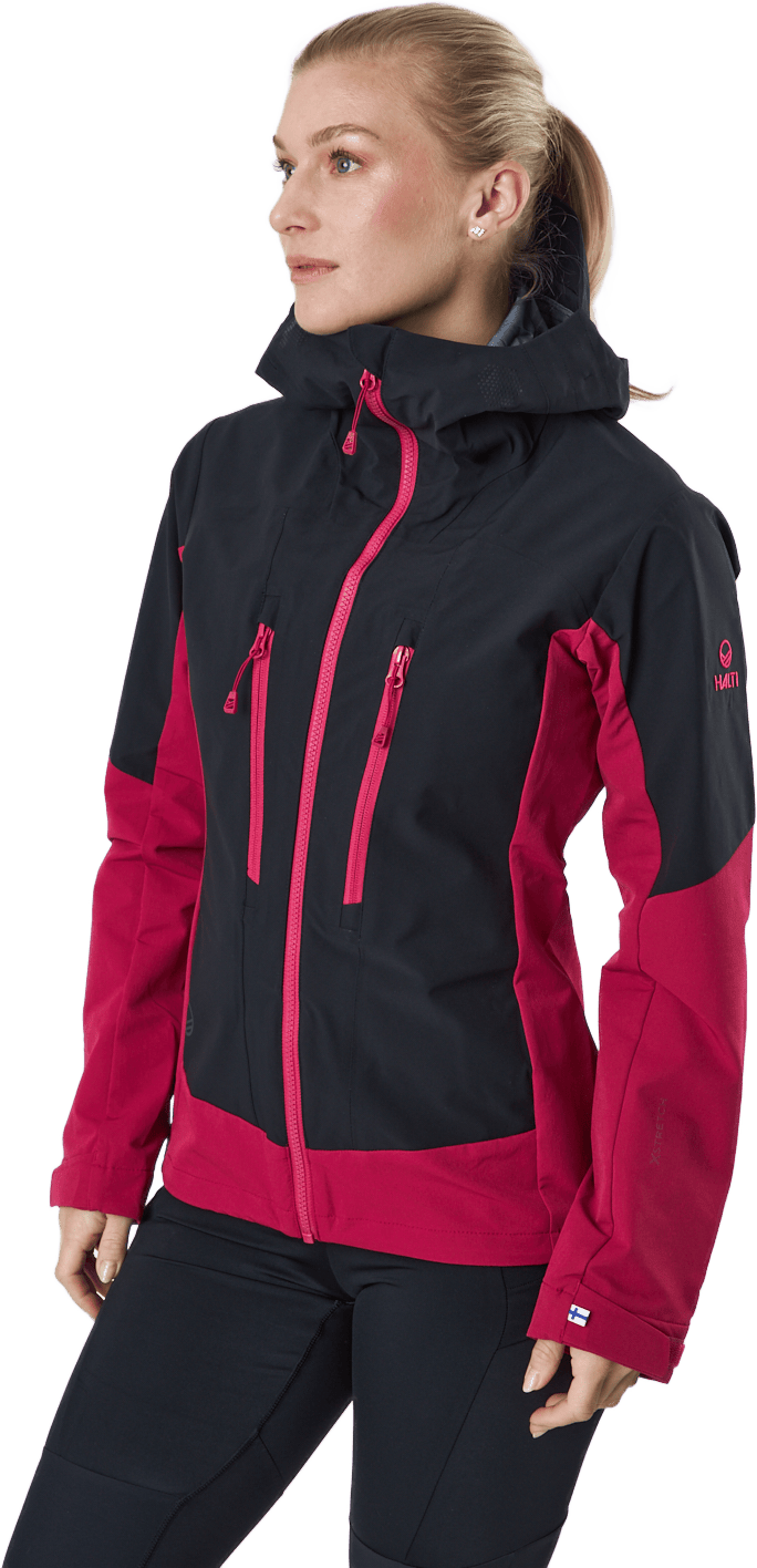Pallas W Ii Warm Hybrid Jacket Cerise Pink - Black - Bild 2