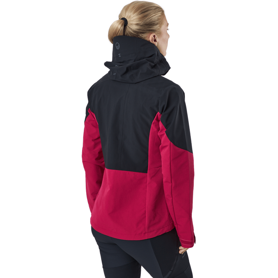 Pallas W Ii Warm Hybrid Jacket Cerise Pink - Black - Bild 3