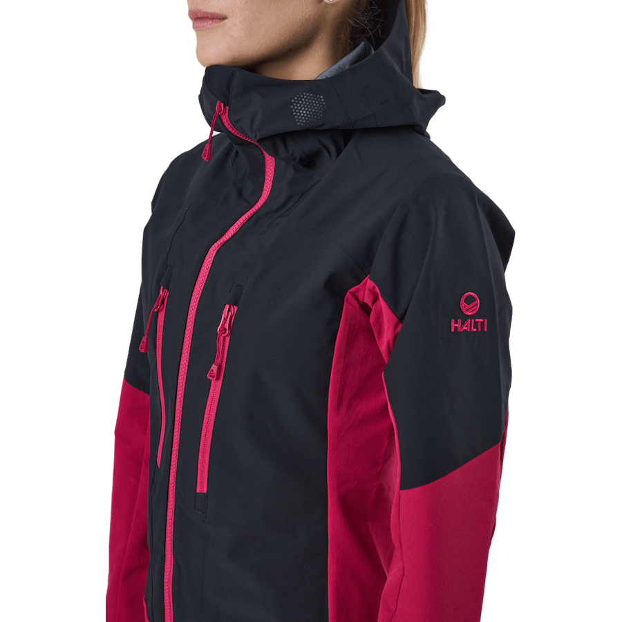 Pallas W Ii Warm Hybrid Jacket Cerise Pink - Black - Bild 4