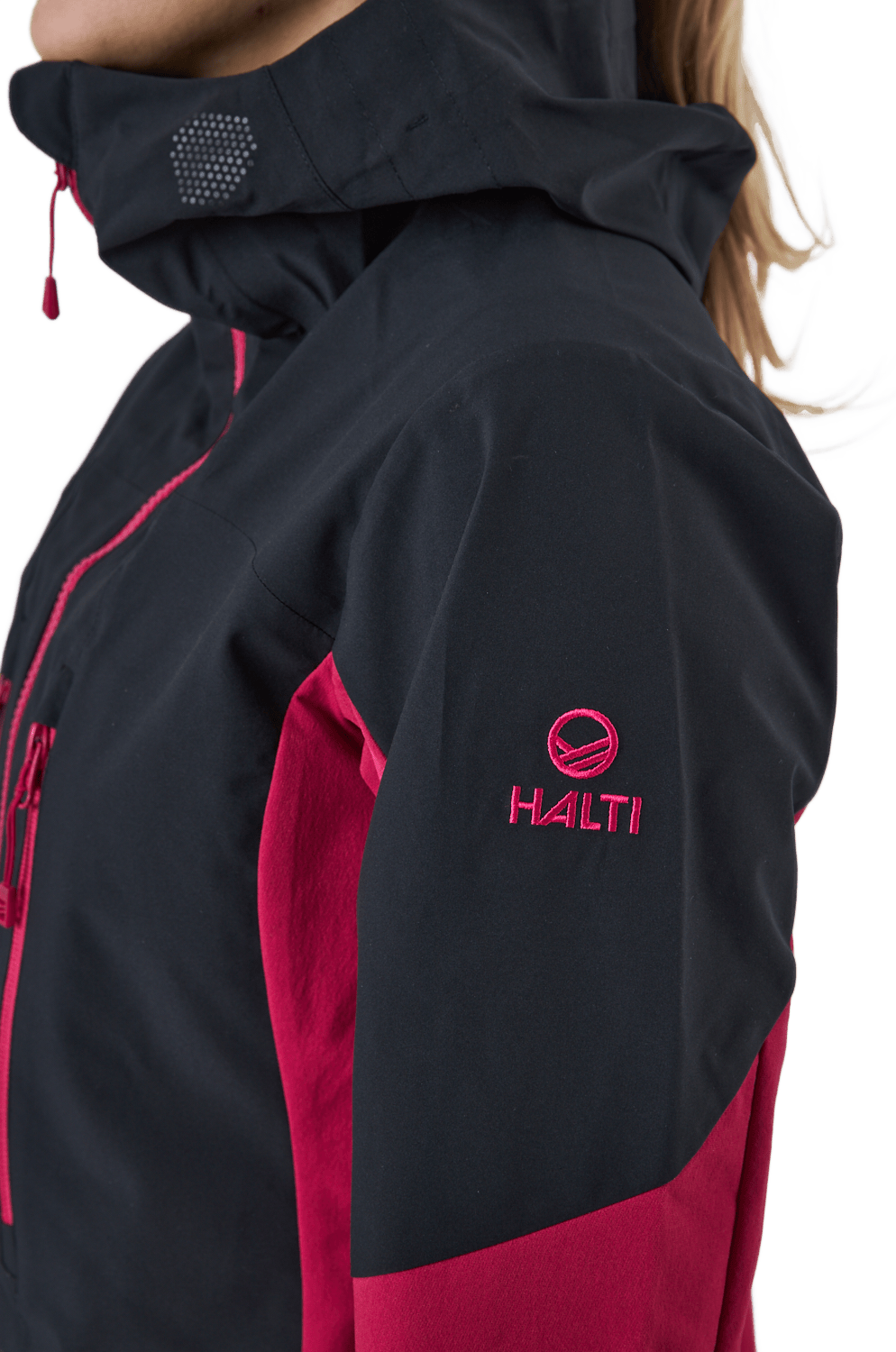 Pallas W Ii Warm Hybrid Jacket Cerise Pink - Black - Bild 5