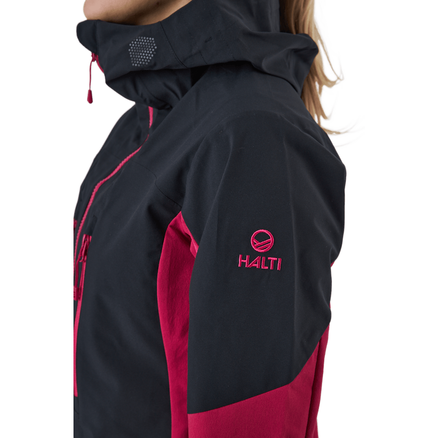 Pallas W Ii Warm Hybrid Jacket Cerise Pink - Black - Bild 5