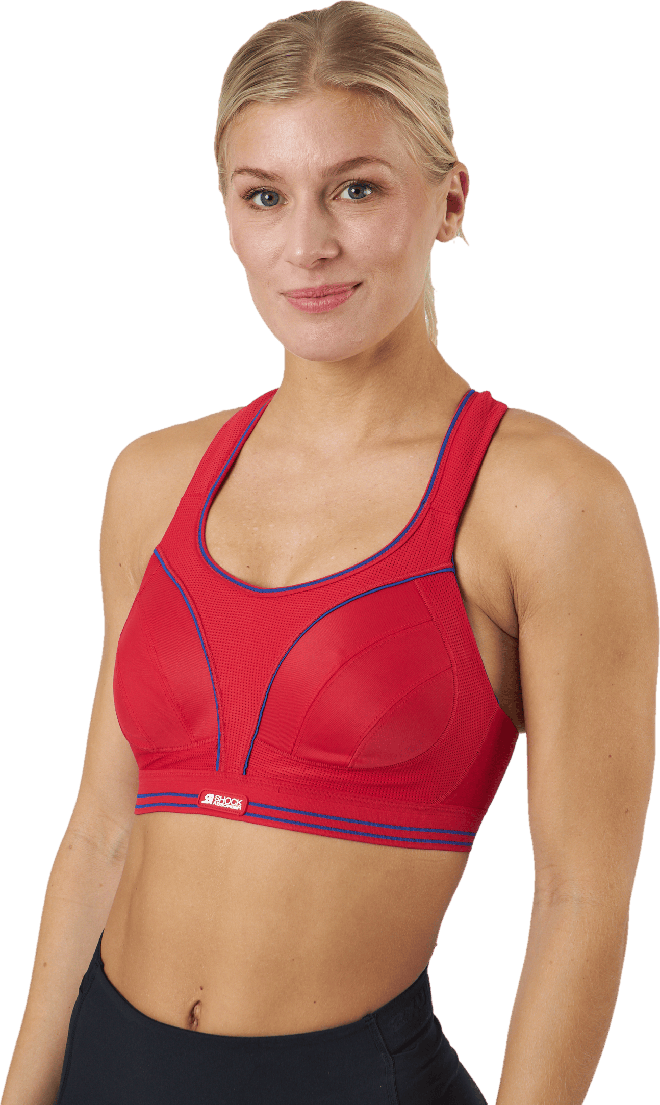 Ultimate Run Bra Red, Female, Klær, Sports-BH, Løping, Rød, 75 E/F