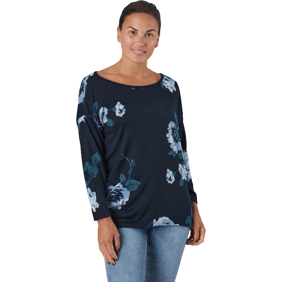 Onlelcos 4/5 Aop Top Jrs Noos Black