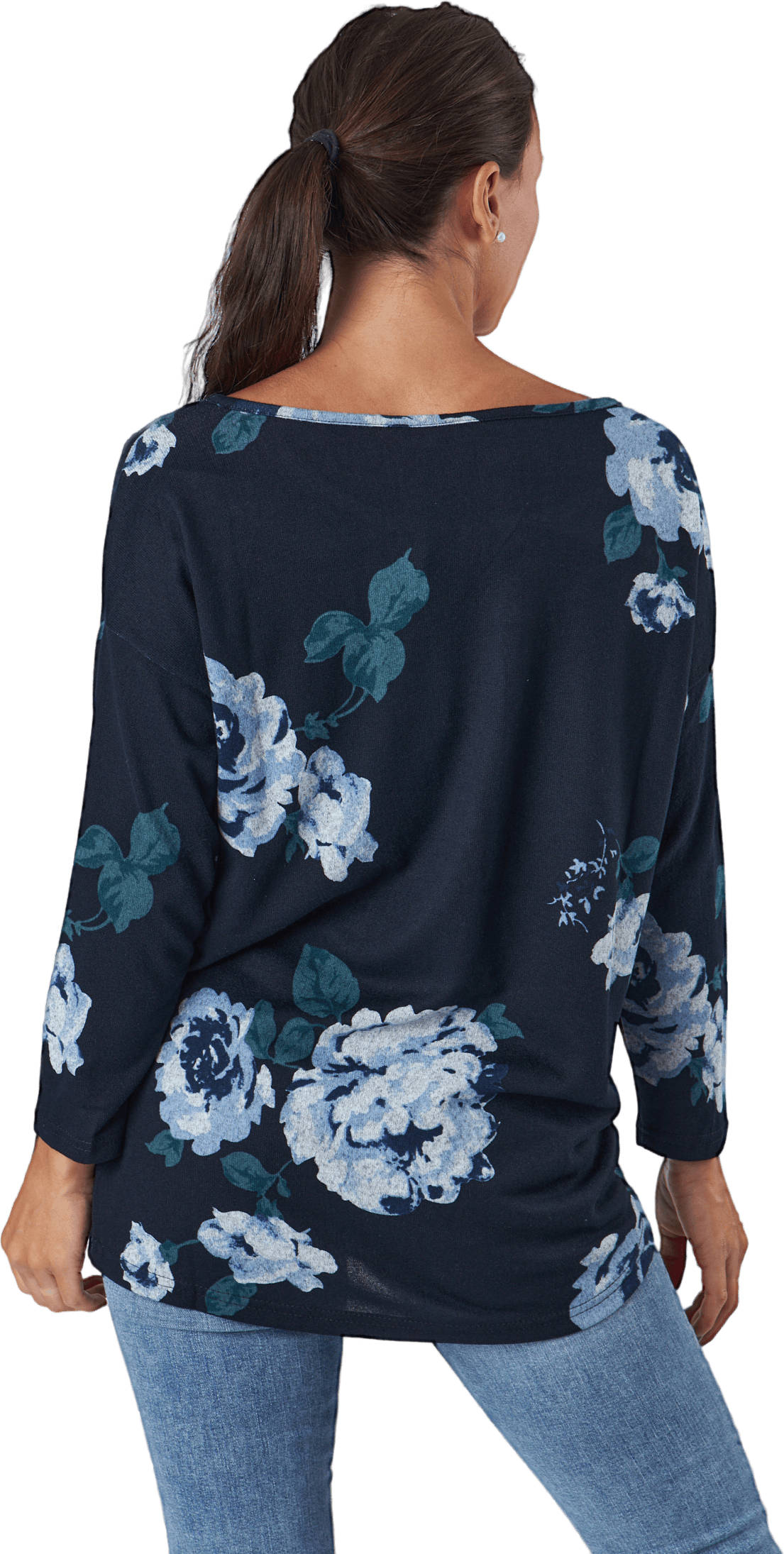 Onlelcos 4/5 Aop Top Jrs Noos Black - Bild 3