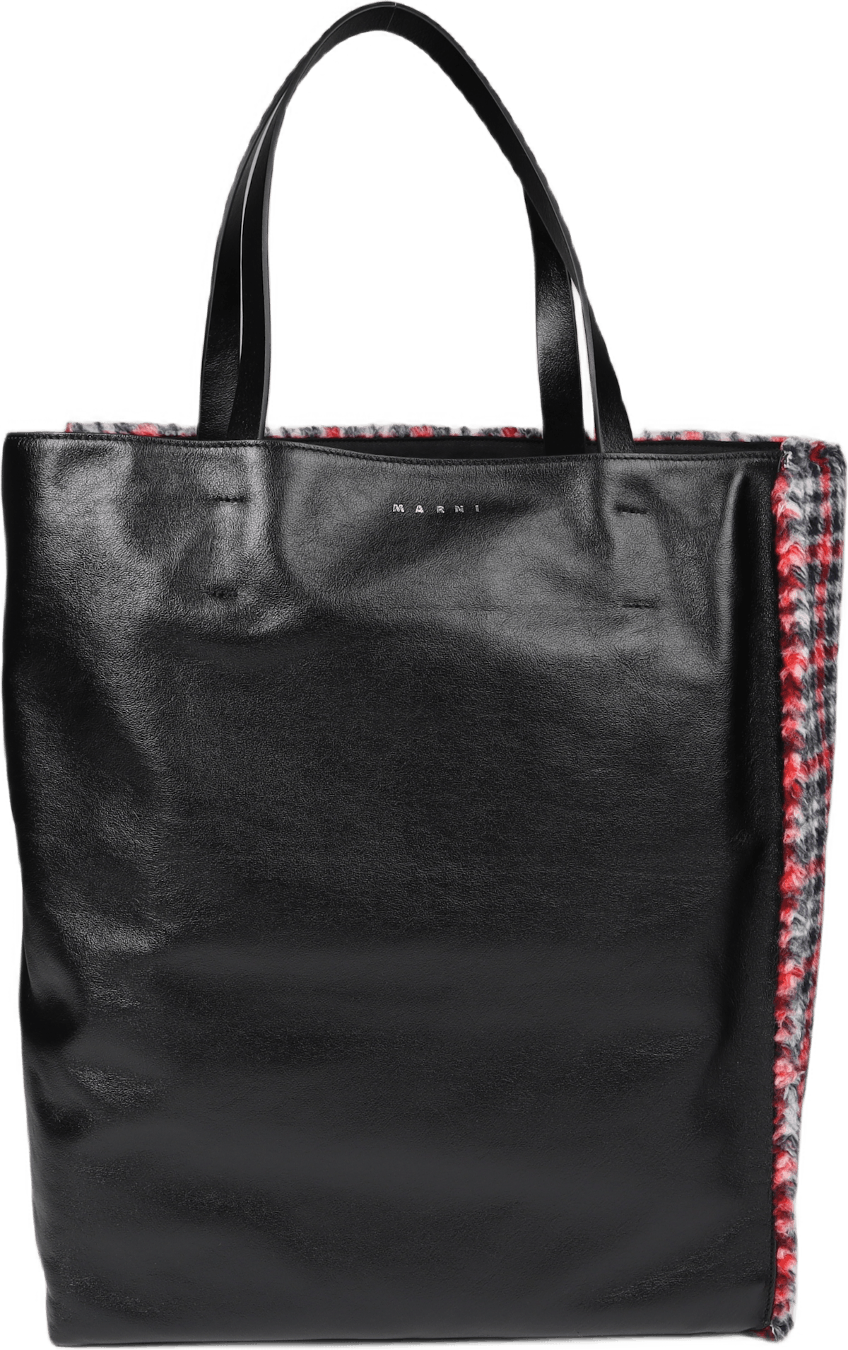 Shopping Bag Black/hot Red/black