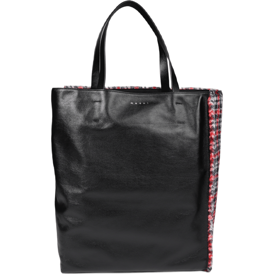 Shopping Bag Black/hot Red/black