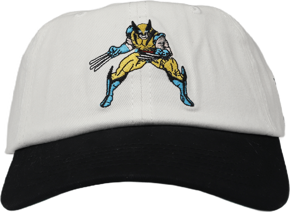 Wolverine Snapback Hat White
