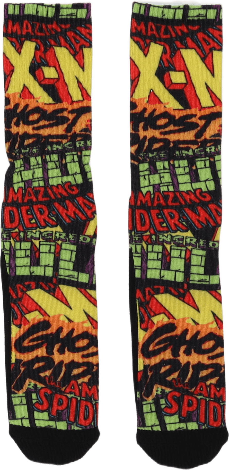 Marvel Logos Sock Multi, Male, Kleding, Ondergoed, meerdere kleuren, ONESIZE