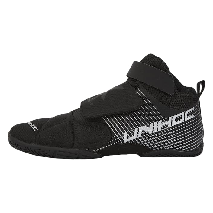 Shoe Ux Goalie Black/silver Black/silver, Unisex, Chaussures, Chaussures de course, Floorball, Noir, EU 40