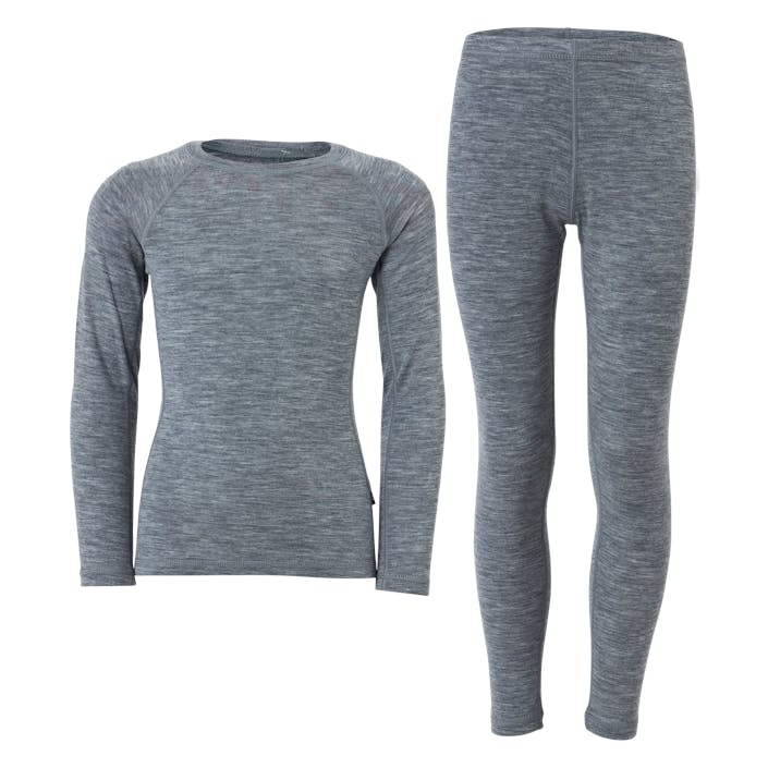 Kinsei Melange grey, Unisex, Apparels, base layers, Grey, 140
