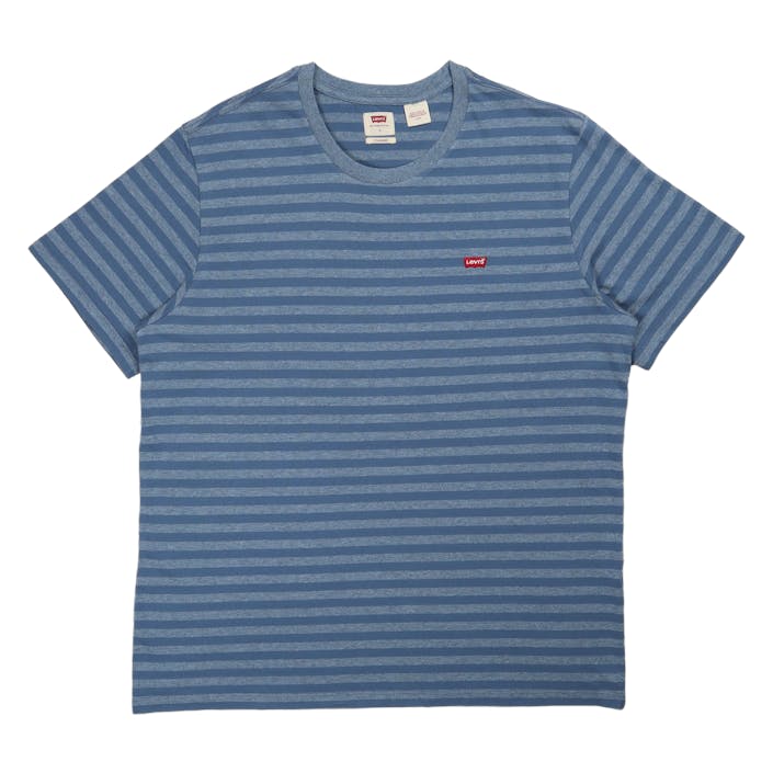 Ss Original Hm Tee Sleek Sunset, Male, Odevy, krátky rukáv, Modrá, L