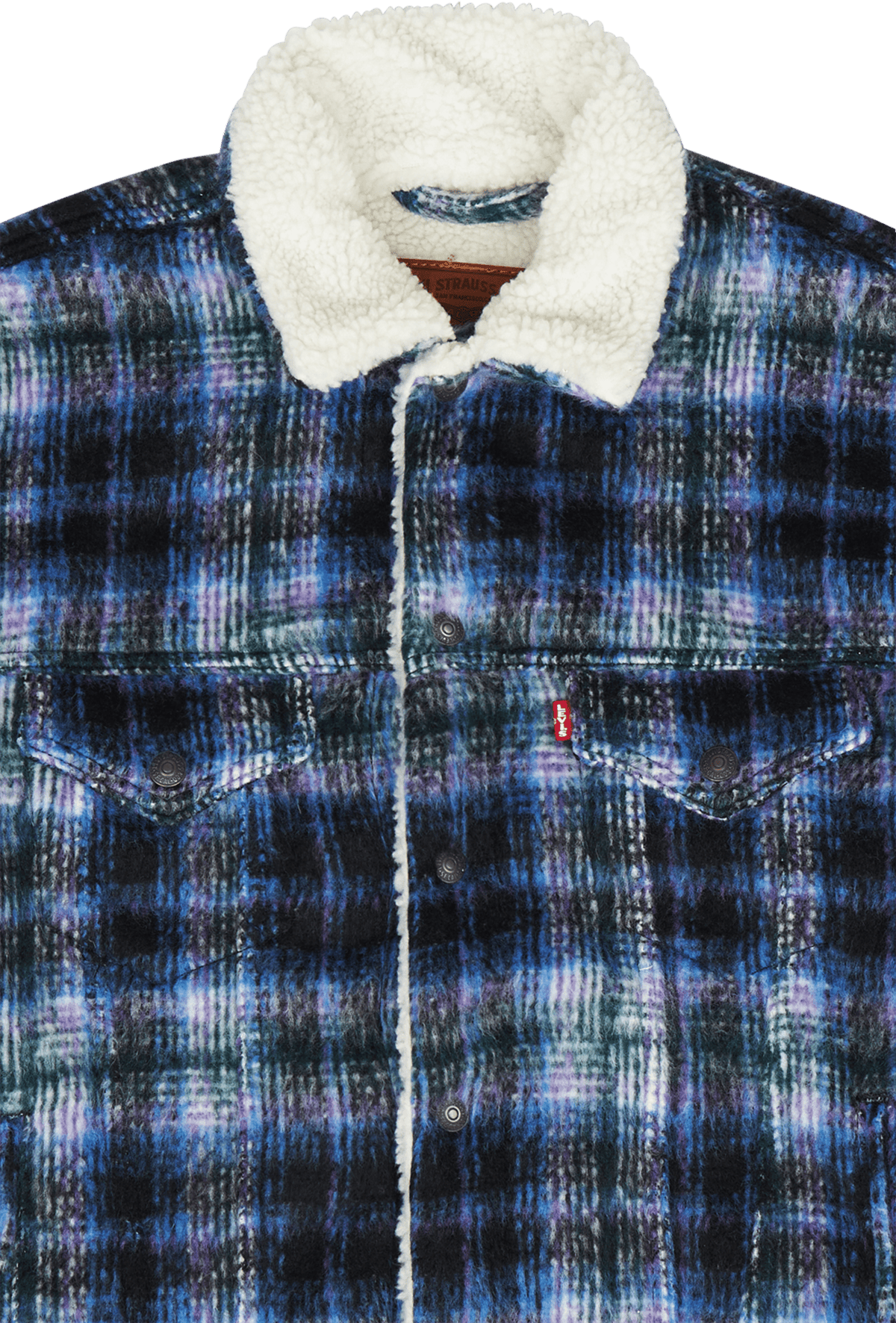 Vtg Fit Sherpa Trucker Jack - Bild 3