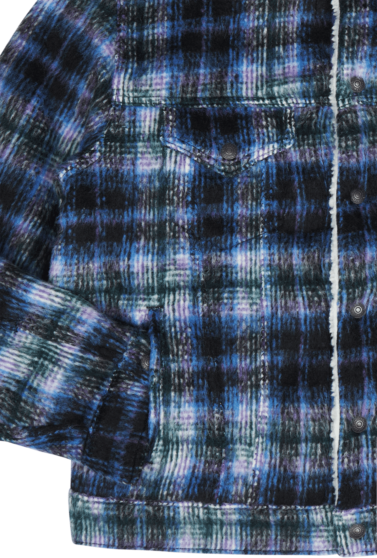 Vtg Fit Sherpa Trucker Jack - Bild 4