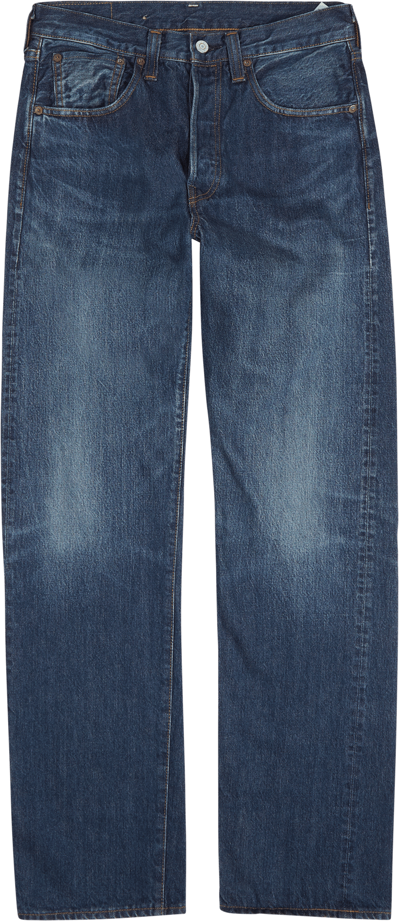 Lvc 1947 501 Jeans Z1379, Male, Odevy, Bottoms, Modrá, 32/34