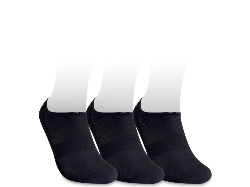 Sneaker Sock 3-pack Black