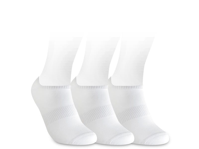 Sneaker Sock 3-pack White