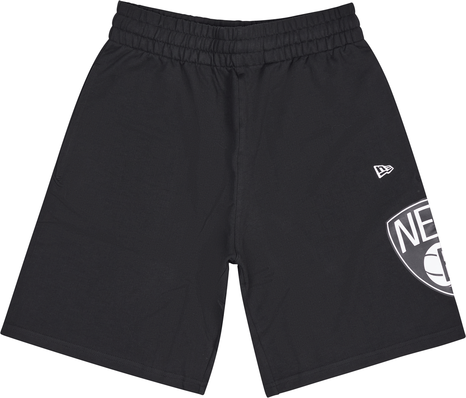 Nets Washed Team Logo Short, Male, Klær, Shorts, Svart, L