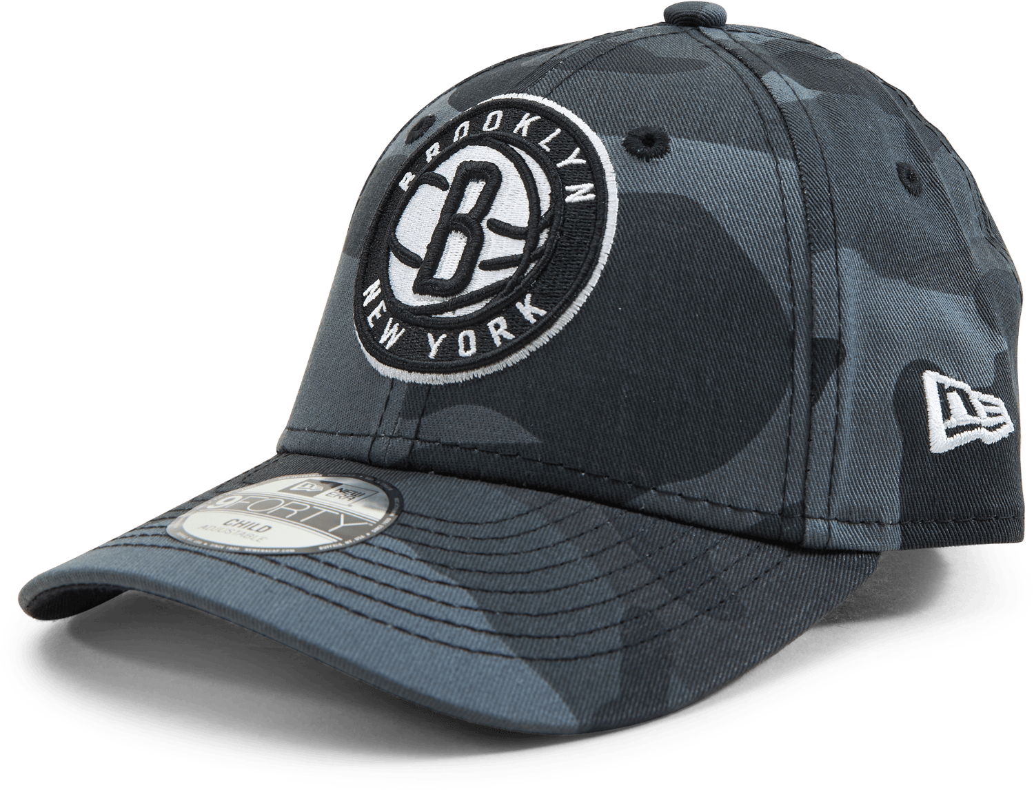 Kids Nets NBA Camo 9FORTY