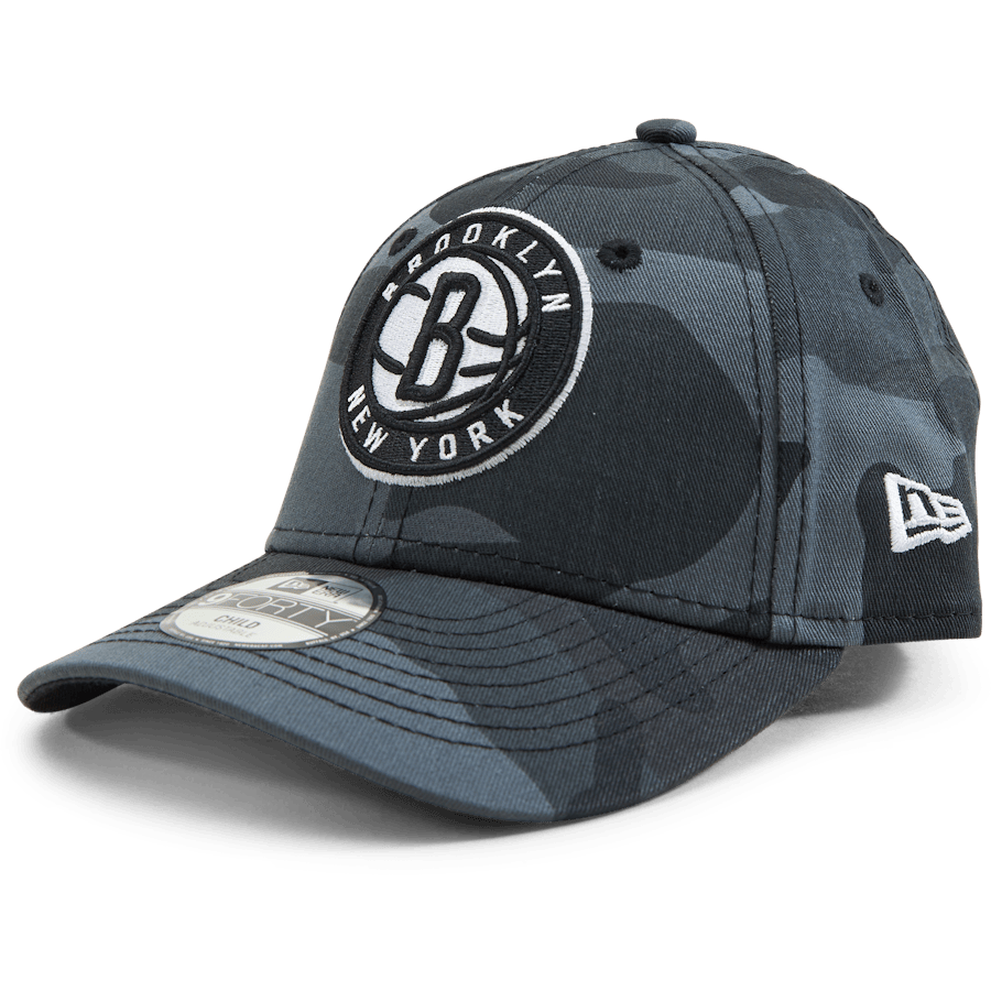 Kids Nets NBA Camo 9FORTY