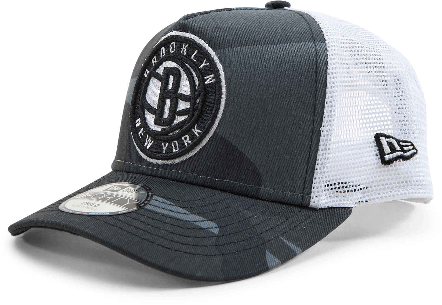 Kids Nets NBA Camo Trucker