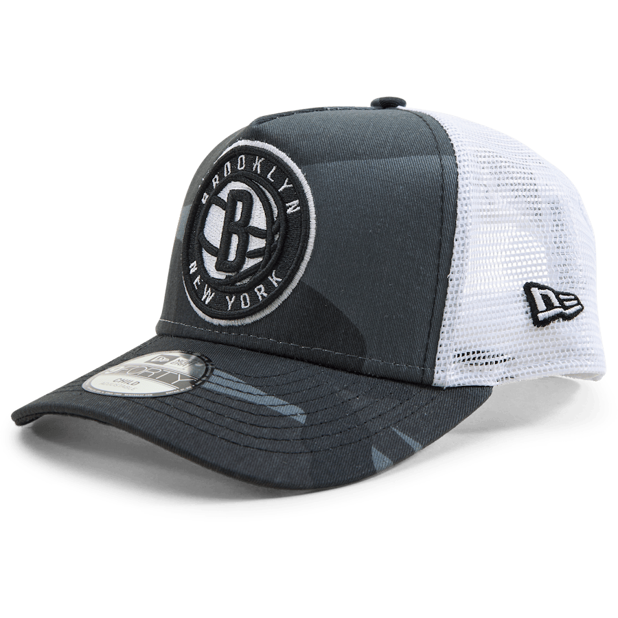 Kids Nets NBA Camo Trucker