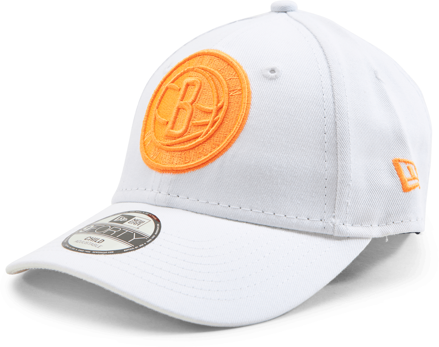 Kids Nets Neon Pack 9FORTY, Unisex, Apparels, hats & caps, White, 4-6