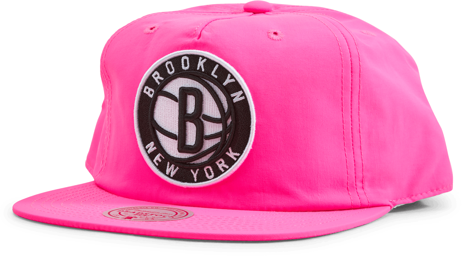 Nets Neon Nylon Snapback, Unisex, Kläder, Mössor & Kepsar, Rosa, ONESIZE