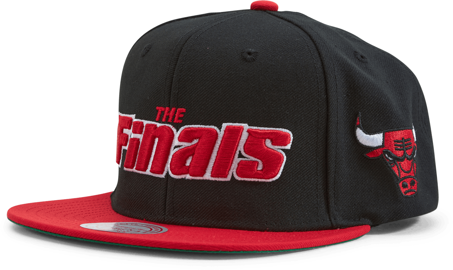 Bulls The Finals Snapback, Unisex, Aparelhos, Chapéus e bonés, Preto/Vermelho, ONESIZE