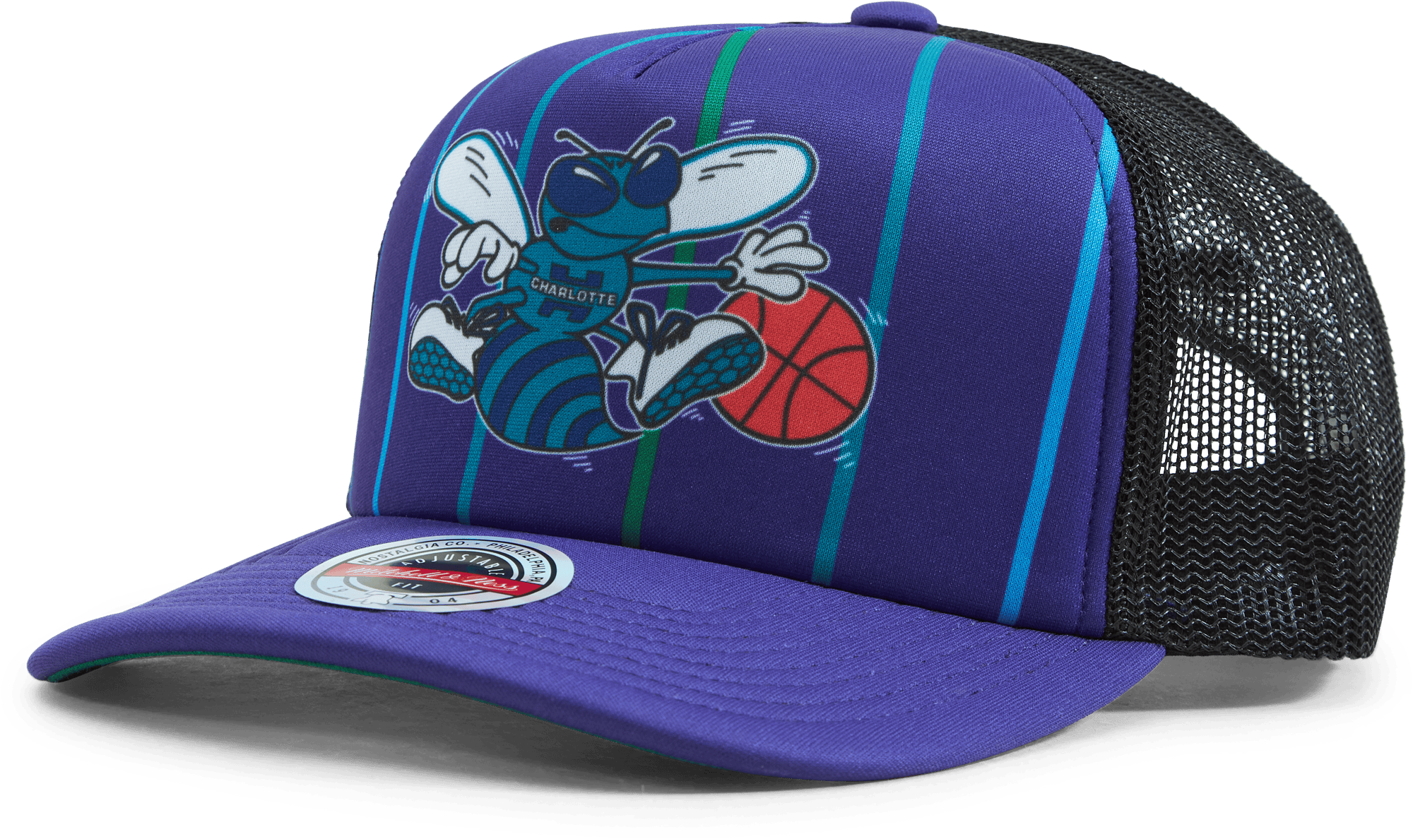 Hornets Jersey Hook Trucker HWC, Unisex, Ropa, Sombreros y gorras, Morado, ONESIZE