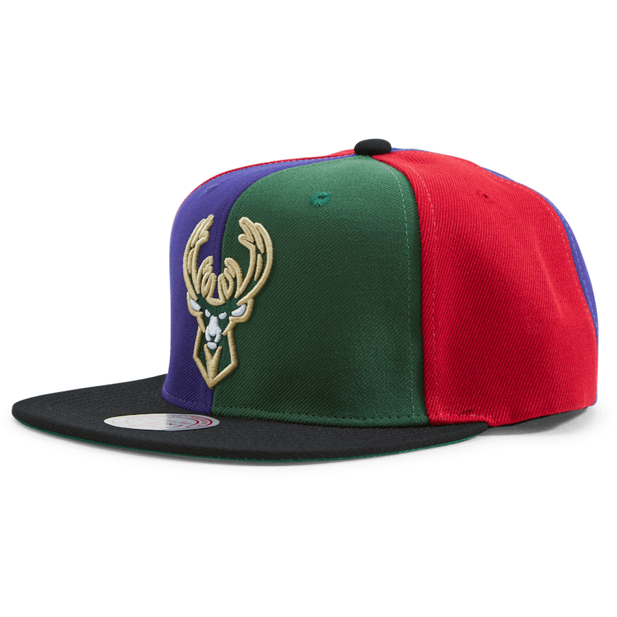 Bucks Team Era Pinwheel Snapback