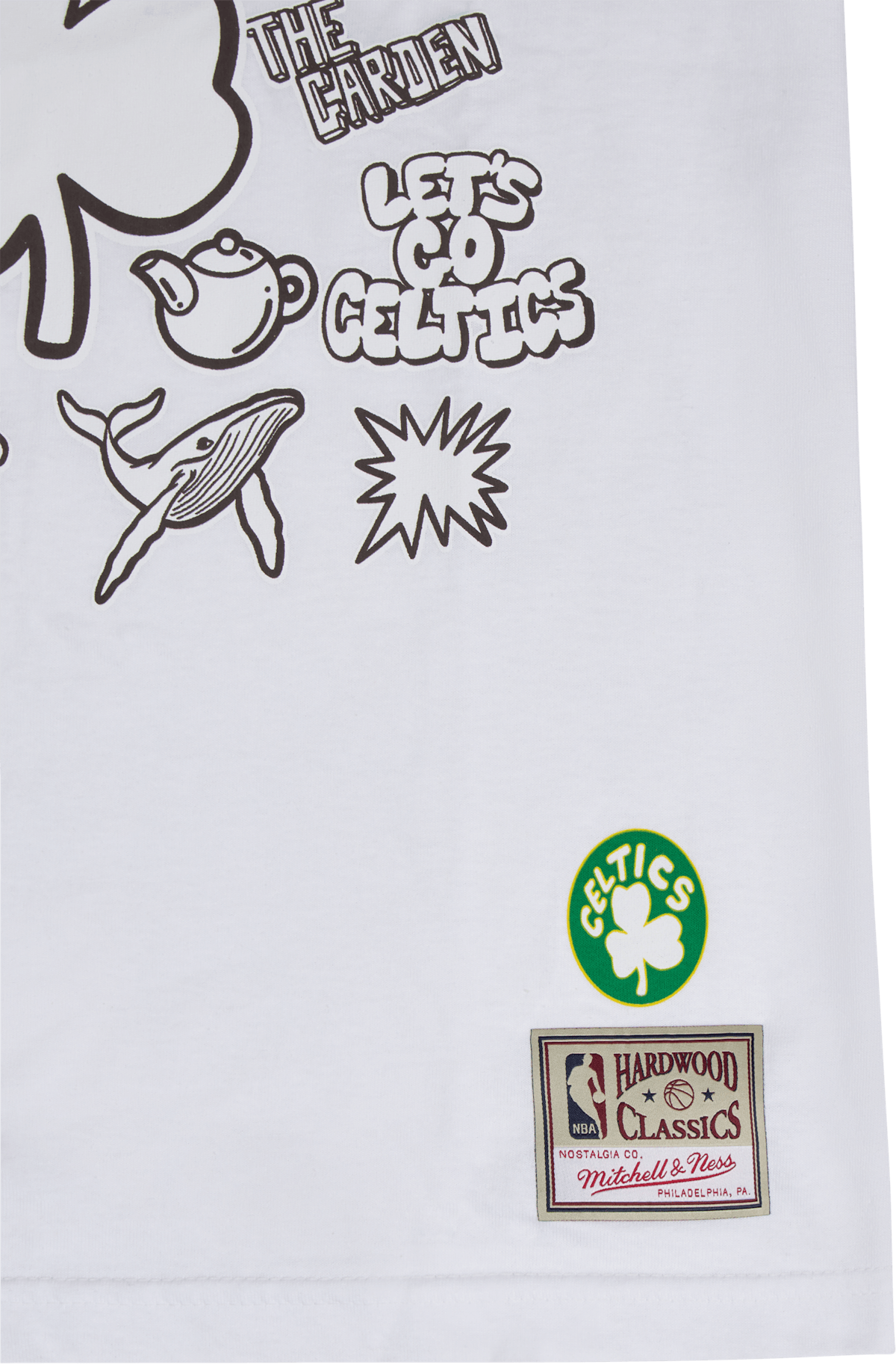 Celtics Doodle Ss Tee