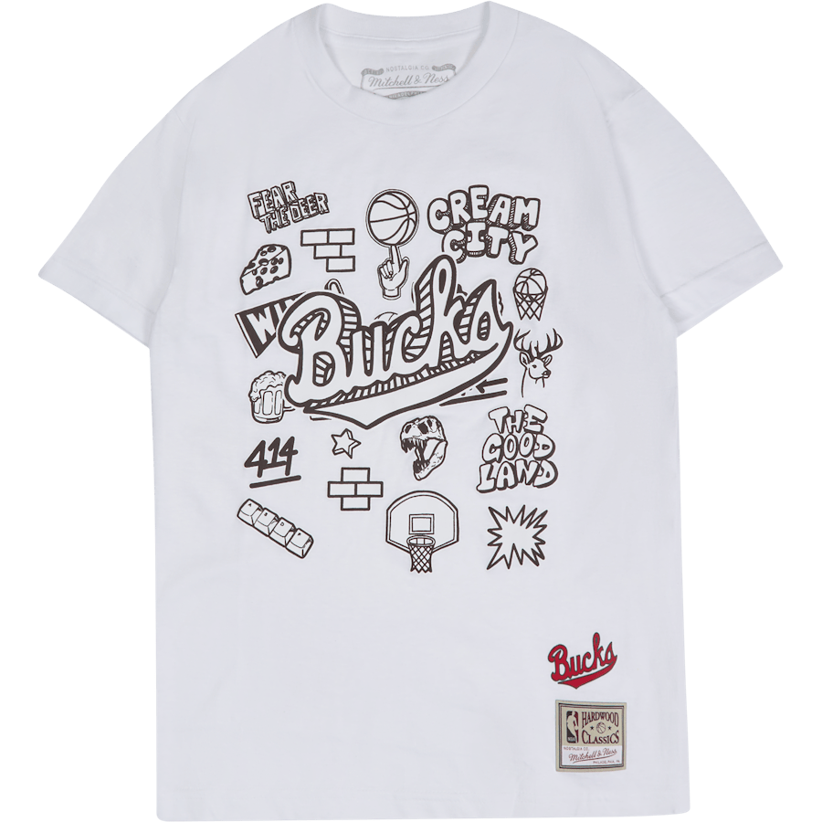 Bucks Doodle Ss Tee