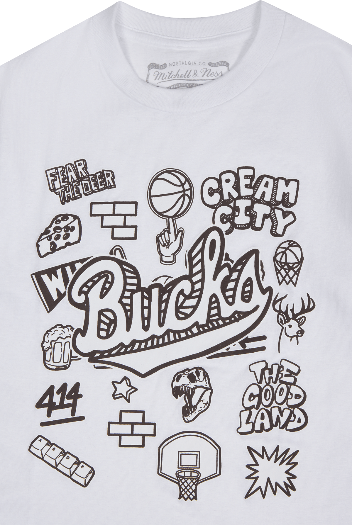 Bucks Doodle Ss Tee - Bild 3