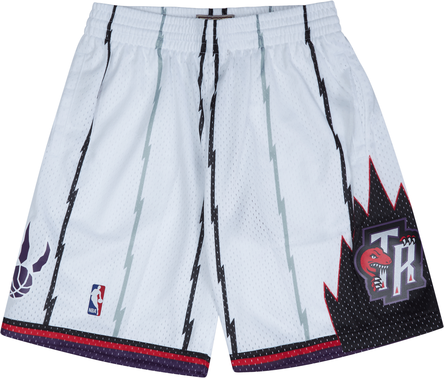 Raptors Swingman Shorts 98-99, Male, Kleding, Bottoms, Blauw, M