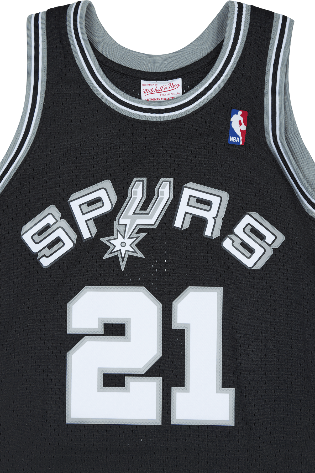 Spurs Swingman Jersey - Tim Duncan - Bild 3