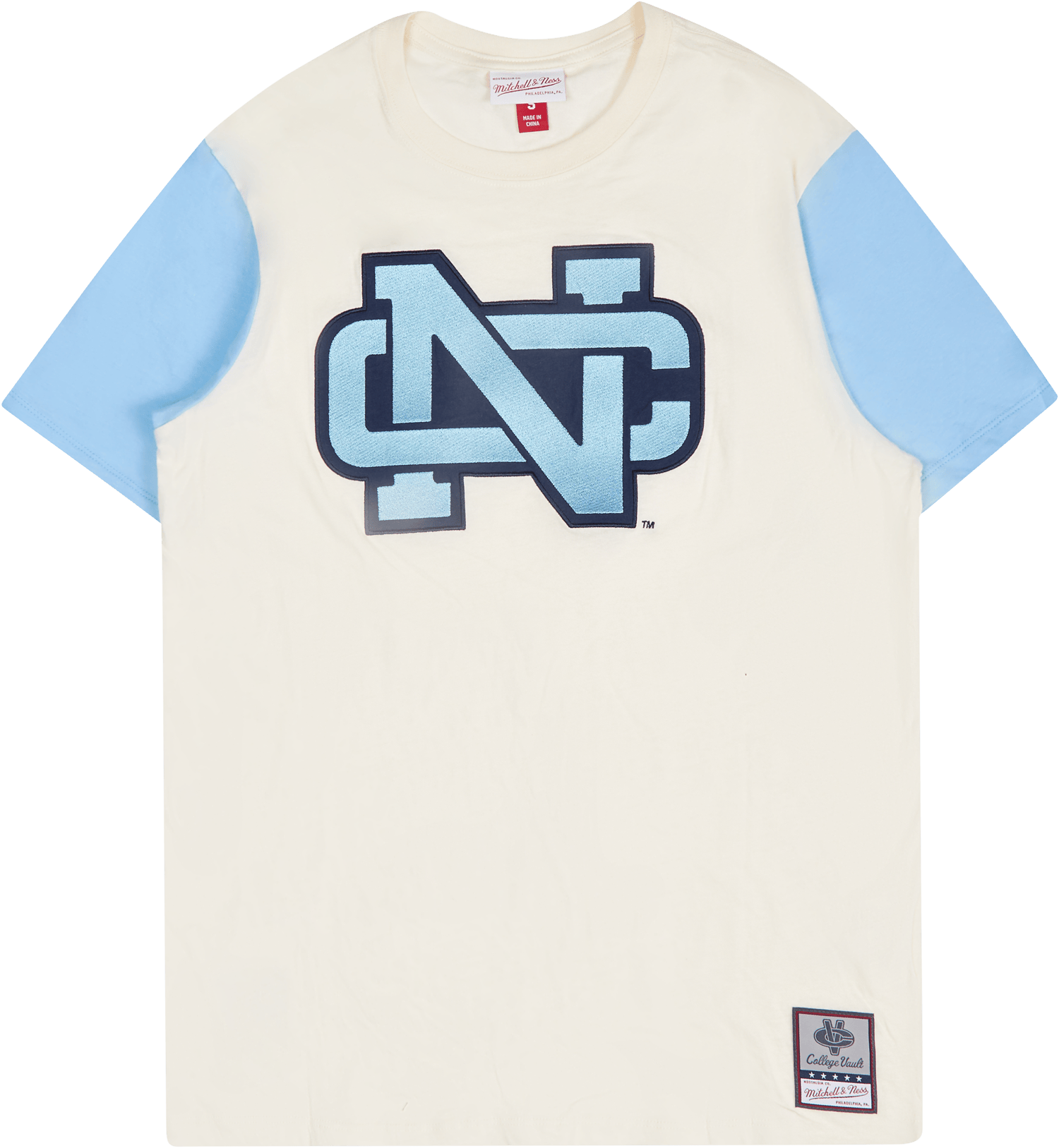 UNC Color Blocked Tee NCAA