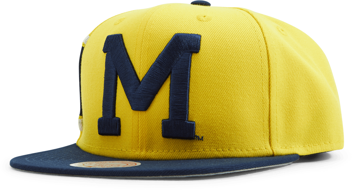 Jumbotron Snapback Ncaa Yellow/