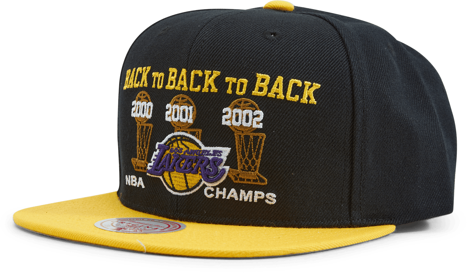 Lakers Champs Snapback 00-03 HWC