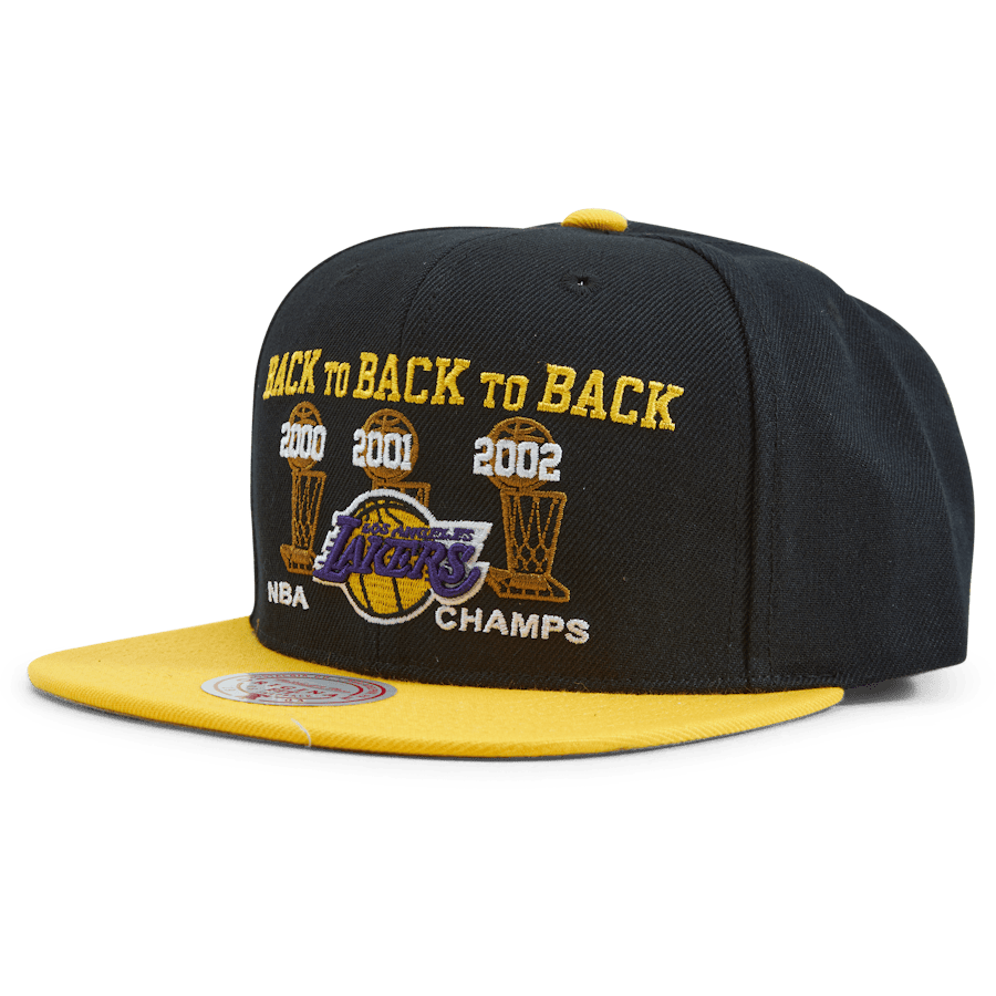 Lakers Champs Snapback 00-03 HWC