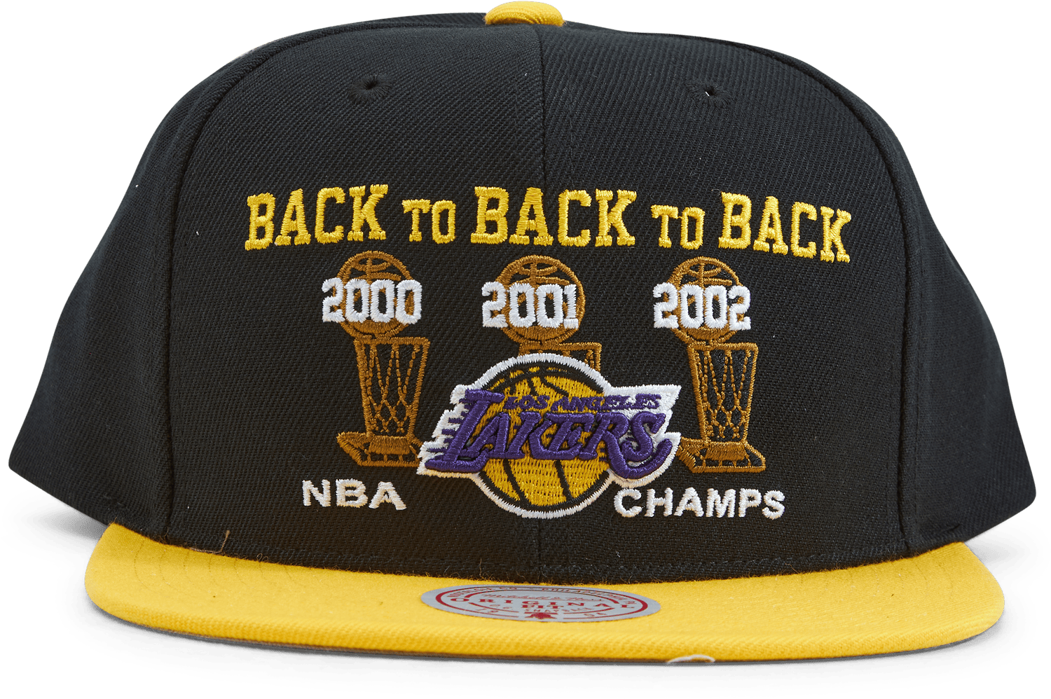 Lakers Champs Snapback 00-03 HWC - Bild 4