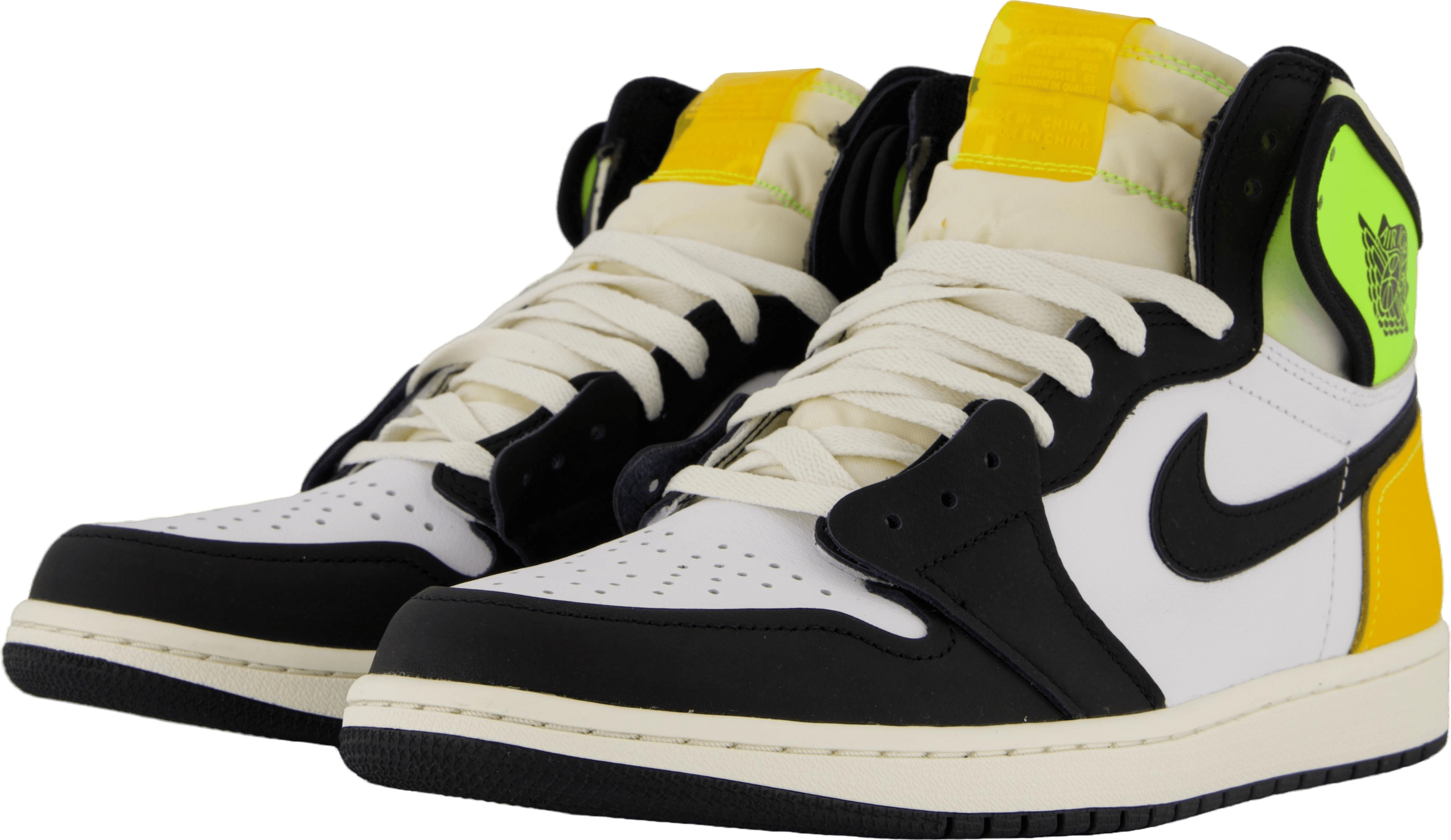 Air Jordan 1 Retro High Og White/black-volt-university Go - Bild 2