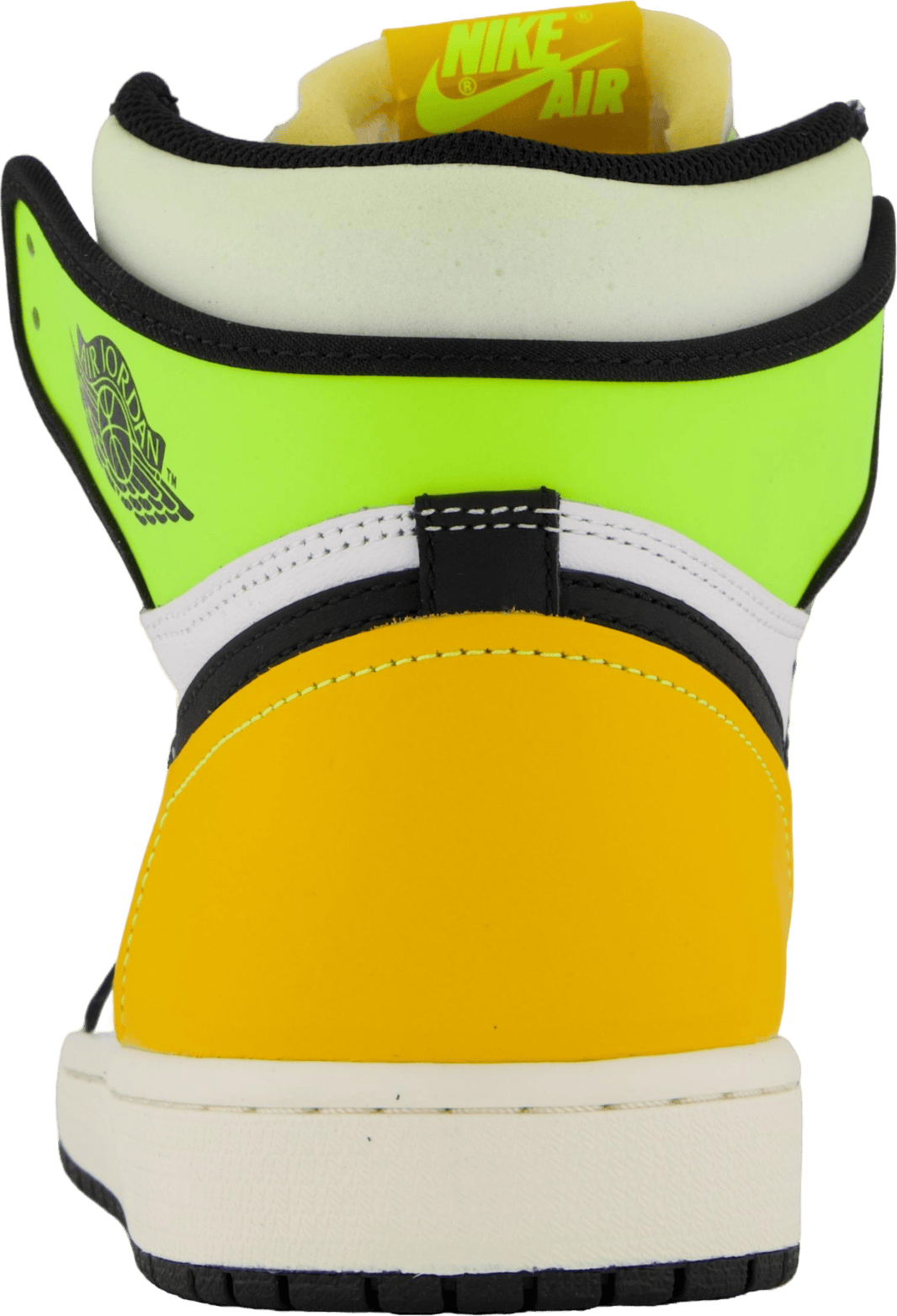Air Jordan 1 Retro High Og White/black-volt-university Go - Bild 5