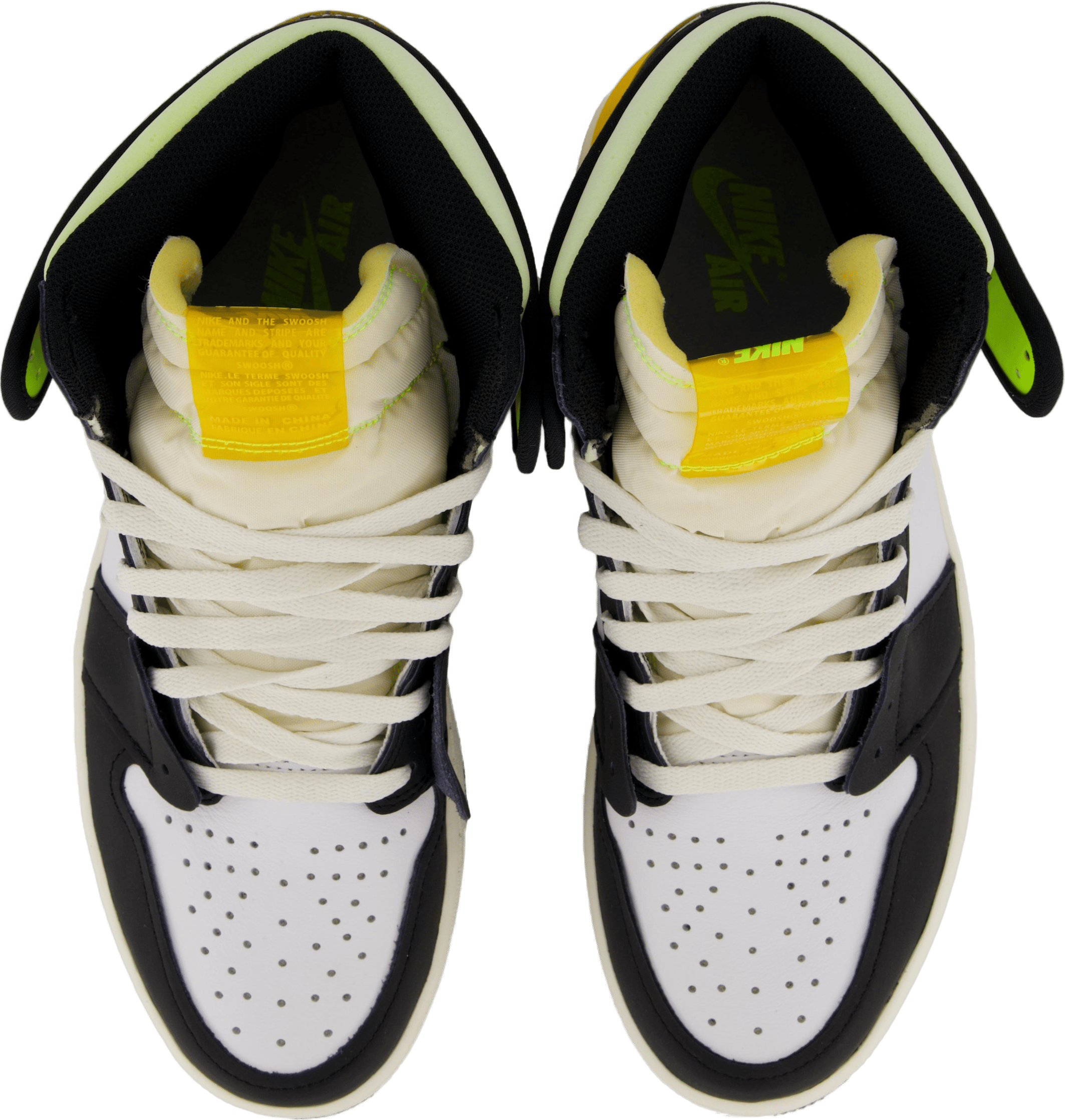 Air Jordan 1 Retro High Og White/black-volt-university Go - Bild 6