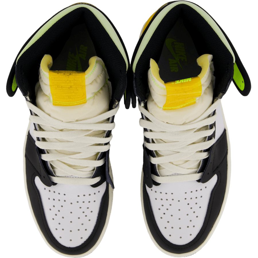 Air Jordan 1 Retro High Og White/black-volt-university Go - Bild 6
