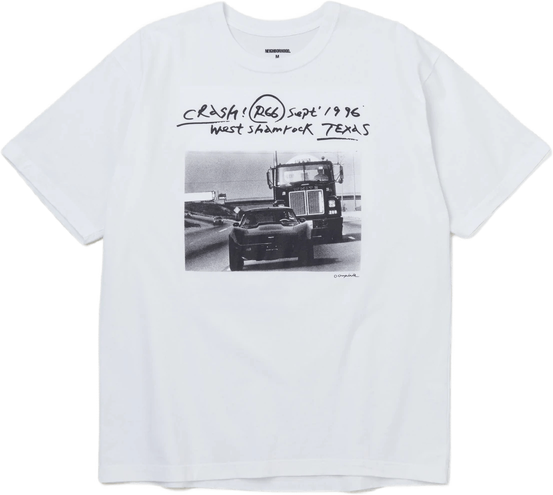 On-4 / C-tee . Ss White, Unisex, Vêtements, manche courte, Blanc, S