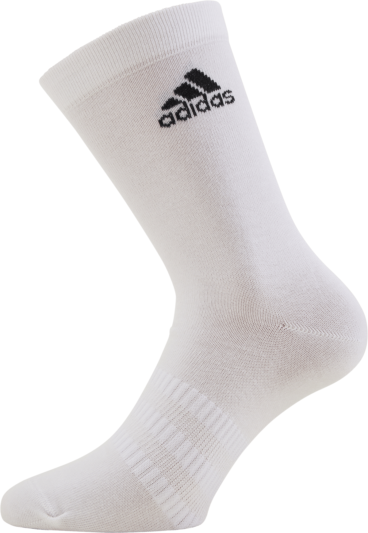 Light Crew 3pp Mgreyh/white/black, Unisex, Apparels, Socks, Workout, UK 11 - 12,5