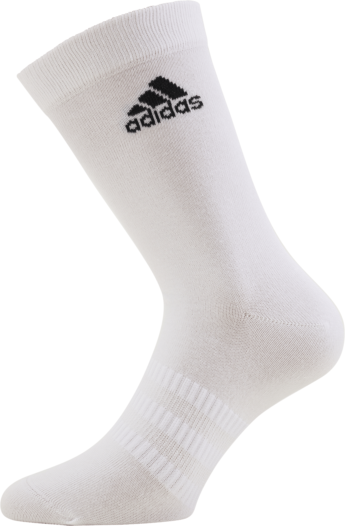 Light Crew 3pp White/white/white, Unisex, Apparels, Socks, Workout, White, UK 8,5 - 10