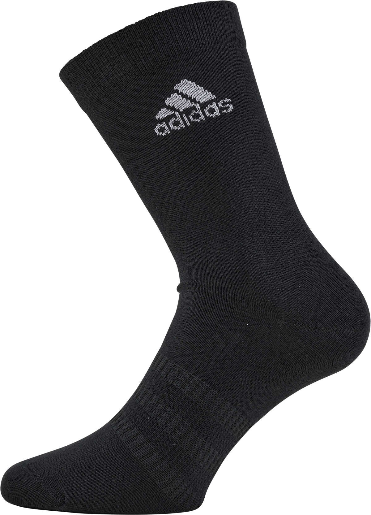 Light Crew 3pp Black/black/black, Unisex, Kläder, Strumpor, Träning, Svart, 46/48